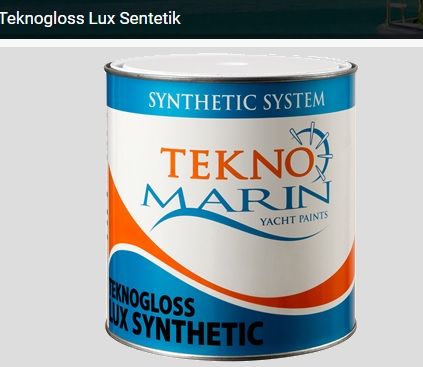 TEKNOGLOSS Lux Sentetik Son Kat Boya, Tek Kompenantlı