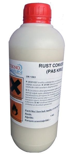 Teknomarin Rust Converter, Pas Dönüştürücü, Pas Kırıcı Astar, 1LT
