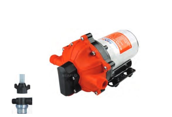 Seaflo Hidrofor By-Pass’lı 18.9 lt. / dk. 12 V