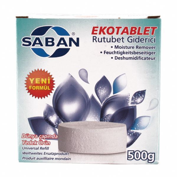 Saban Nem Alıcı Tablet, Naturel, 500G.