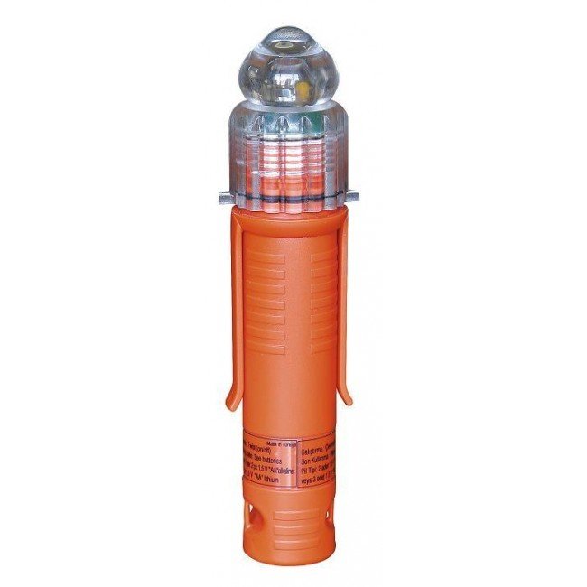 Can Yeleği Işığı,Ledli, Çakarlı , 2 Pilli