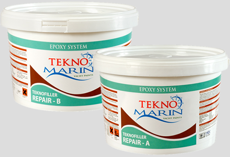 Teknofiller Repair,  Epoxy Sıyırma / Yoklama Macunu, Repair Macun