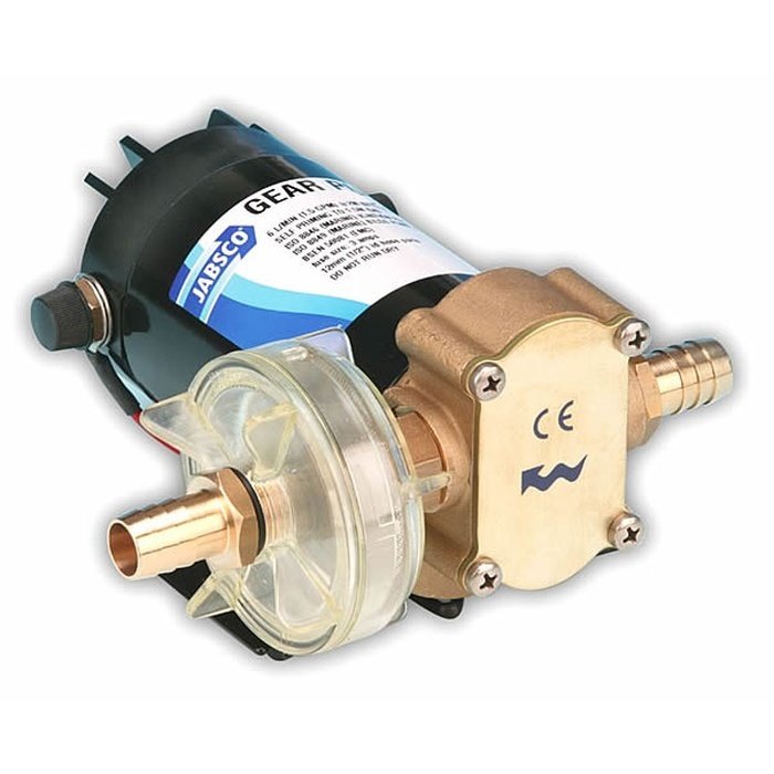 Jabsco Gear Puppy Genel Maksat Pompa, 25LT/DAK., 12V